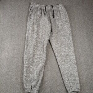 Slam Sweatpant Men Medium Gray Space Dye Jogger Athletic Fleece Stars Drawstring